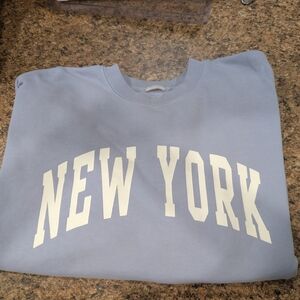 Gray 'New York' Sweatshirt